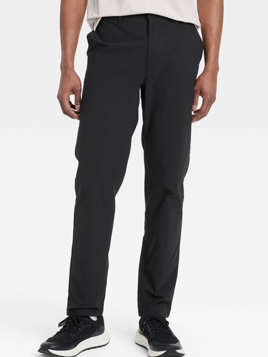 all in motion Other - Men’s 360 Lifestyle- all in motion Black Straight Leg Chino Trousers Quick Dry